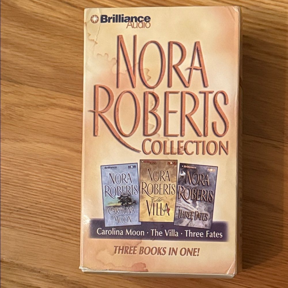 Nora Roberts Abridged Collection of Three Audiobooks!